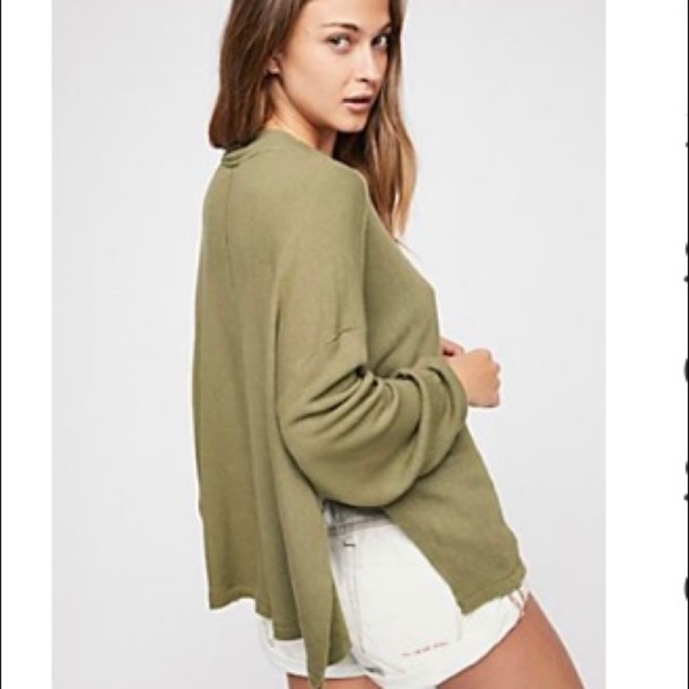 Free People Be Good Terry Pullover